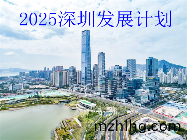 What‘s the plan of Shenzhen development in 2025?